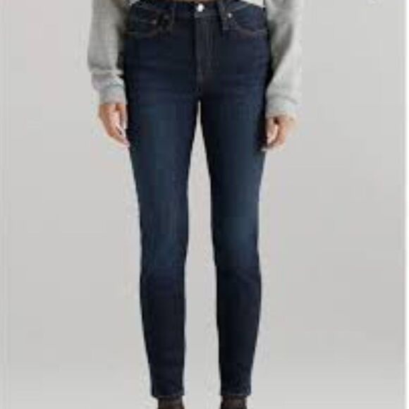 Edwin Candice Dark Wash High Rise Jeans - Size 25 - NWT - Picture 1 of 4